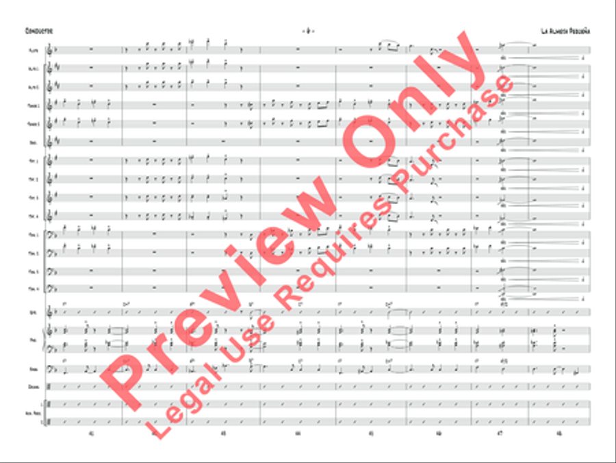 La Almeja Pequeña La Almeja Pequeña Jazz Ensemble scores gallery preview page 7