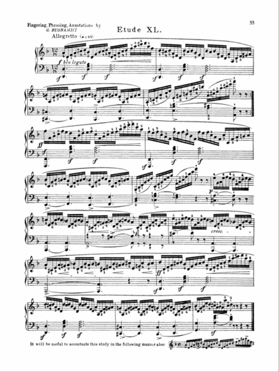 Bertini: Forty-eight Studies, Op. 29 & 32 Piano Method scores gallery preview page 1