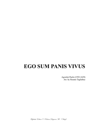 EGO SUM PANIS VIVUS - P. Agostini - For SATB Choir