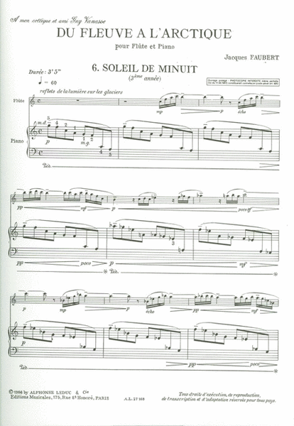 Soleil De Minuit (flute & Piano)