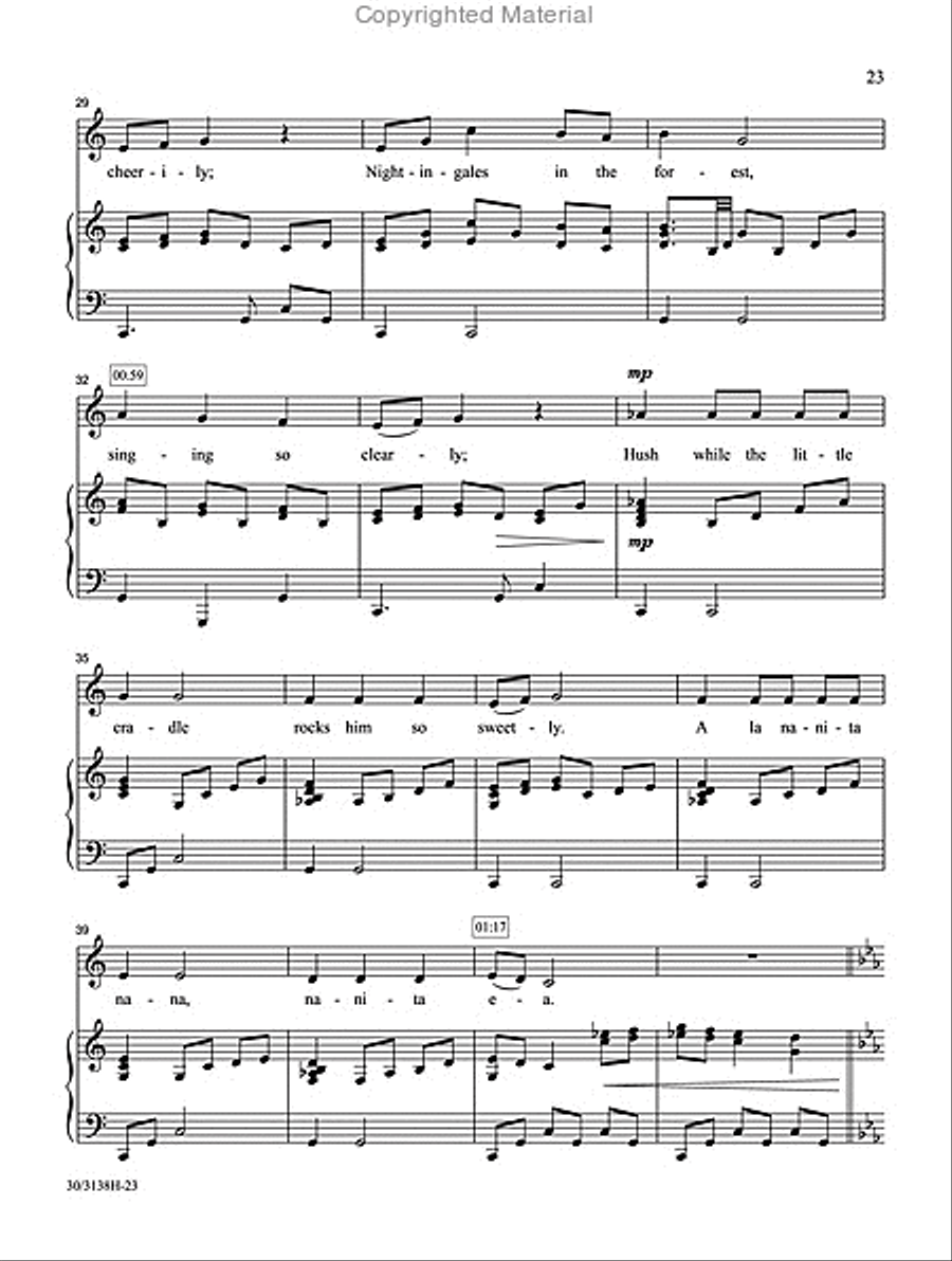 Christmas Dreams and Reflections - Medium-low Voice Medium Voice scores gallery preview page 15
