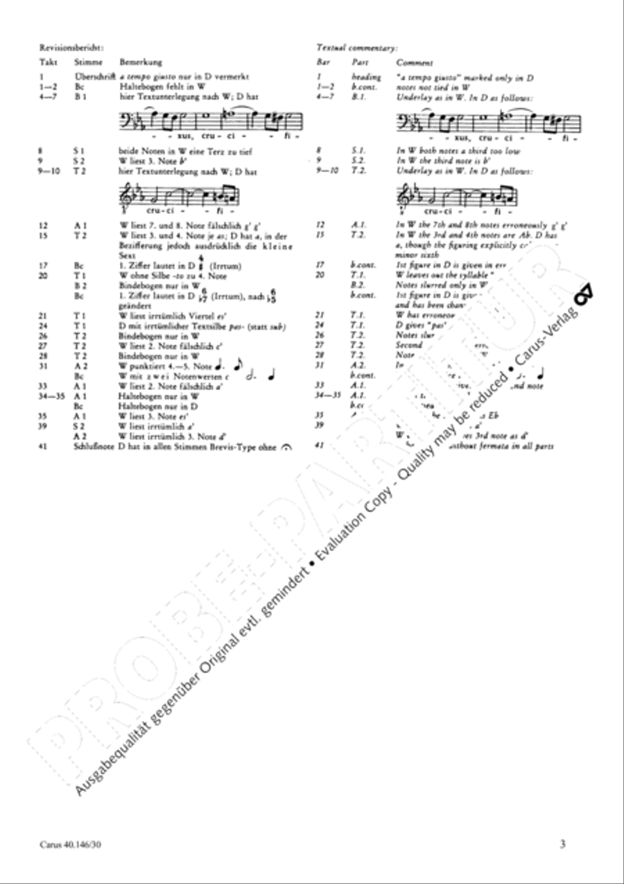 Crucifixus, SV 259 SSAATTBB scores gallery preview page 4