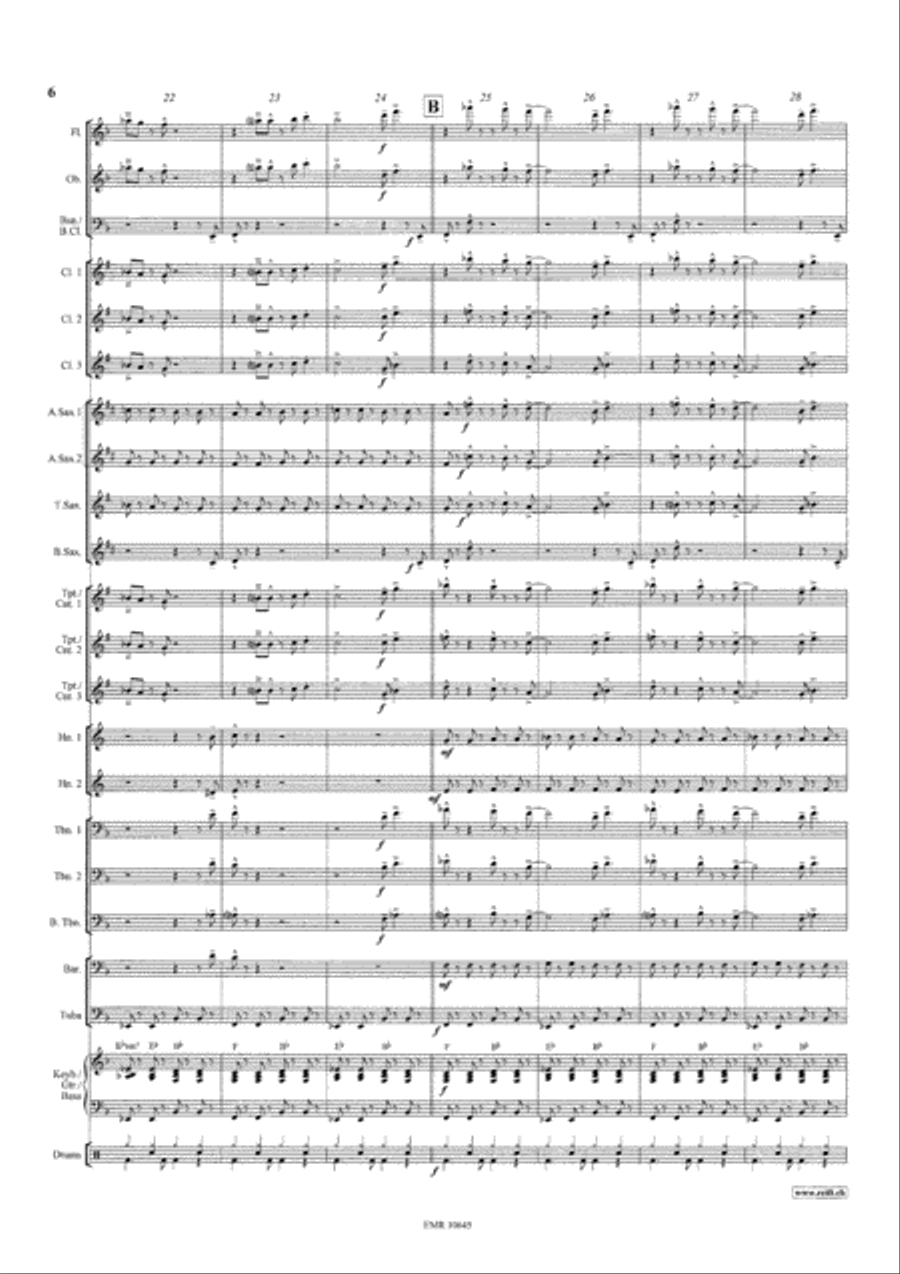 The Blues Brothers Concert Band scores gallery preview page 7
