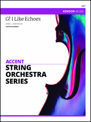 Book cover for G! I Like Echoes (Full Score)