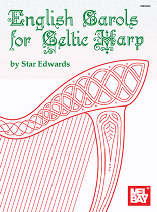 Book cover for English Carols for Celtic Harp