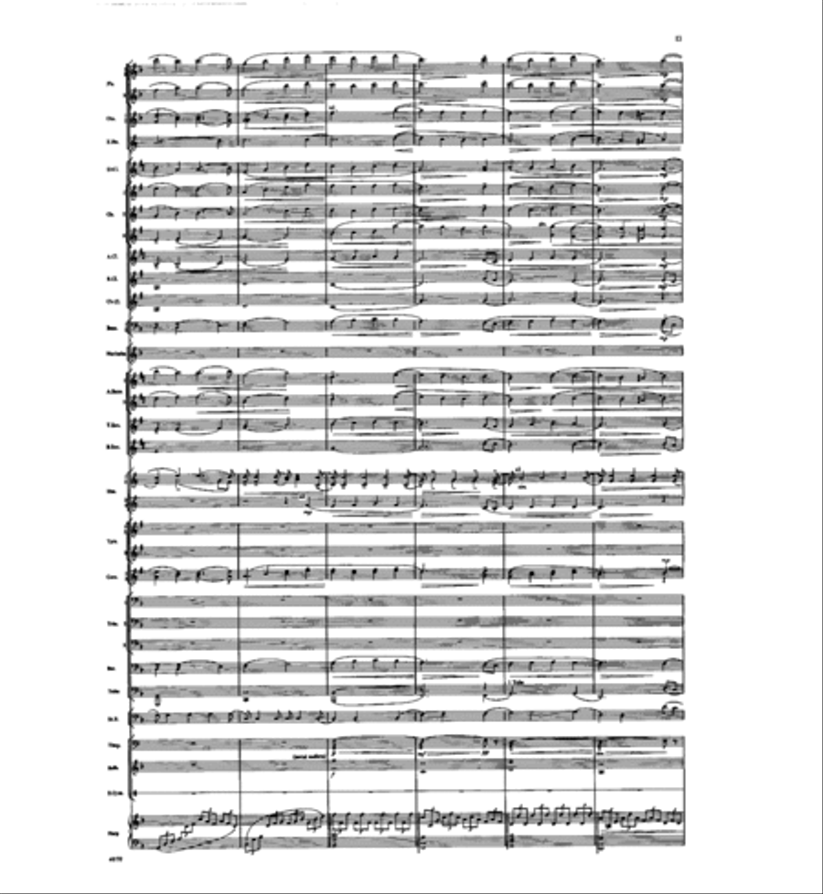 Concertino for Marimba and Winds Concert Band scores gallery preview page 11