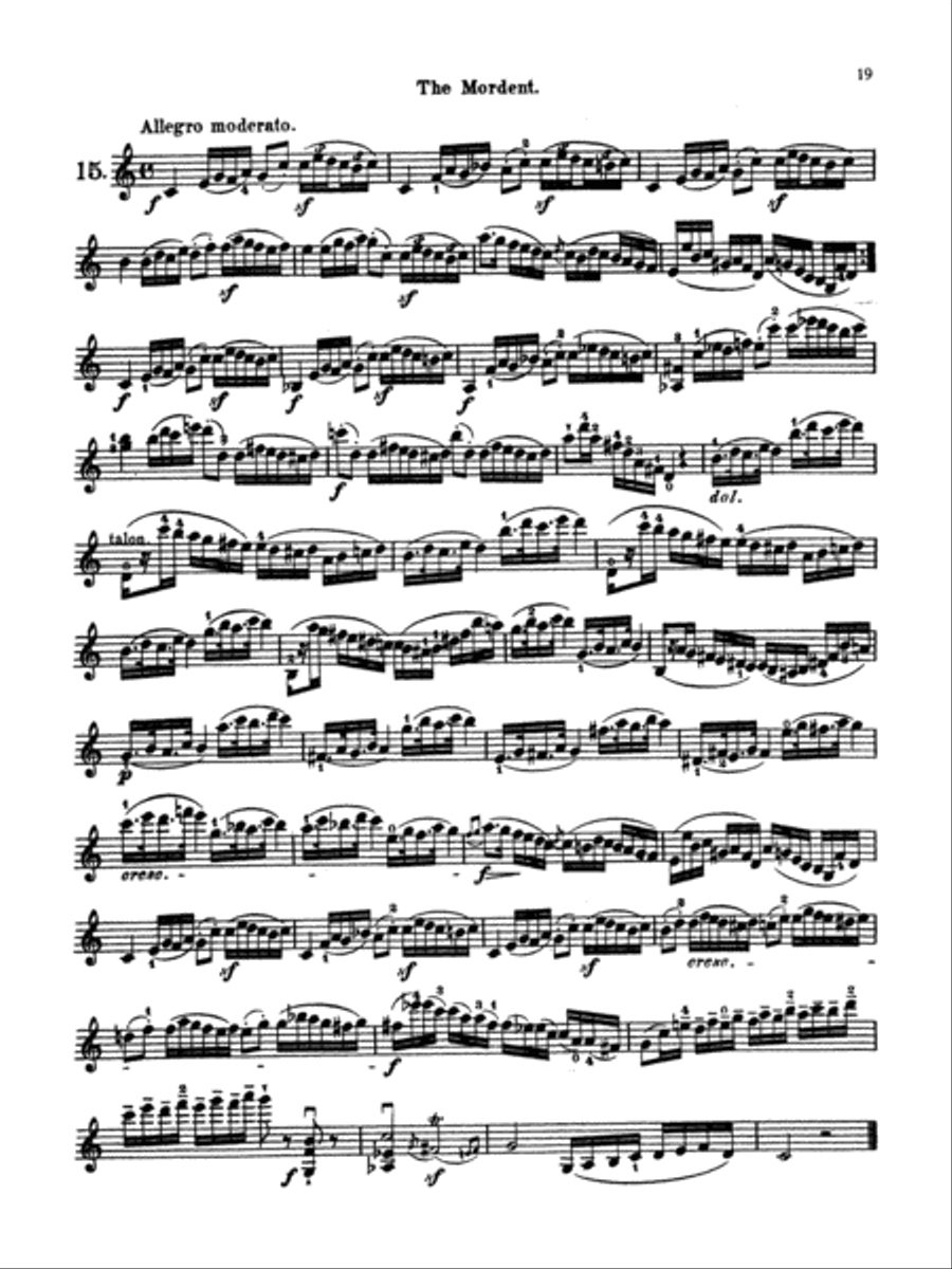 Mazas: 75 Progressive and Melodious Studies, Op. 36 Part scores gallery preview page 1