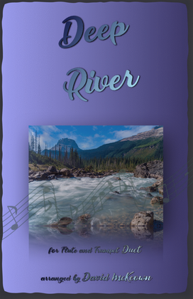 Book cover for Deep River, Gospel Song for Flute and Trumpet Duet