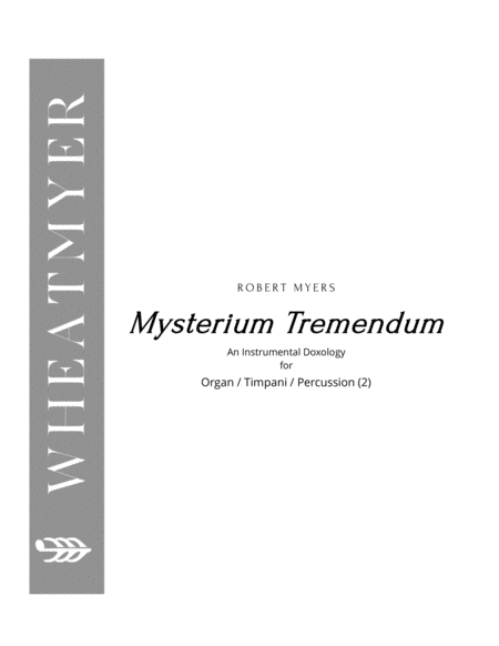 Mysterium Tremendum image number null