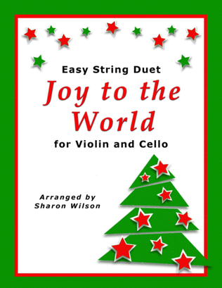 Book cover for Joy to the World (Easy Violin and Cello Duet)