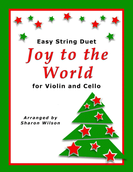 Joy to the World (Easy Violin and Cello Duet) image number null