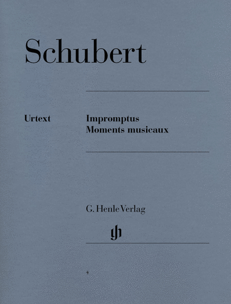 Schubert, Franz: Impromptus and Moments musicaux