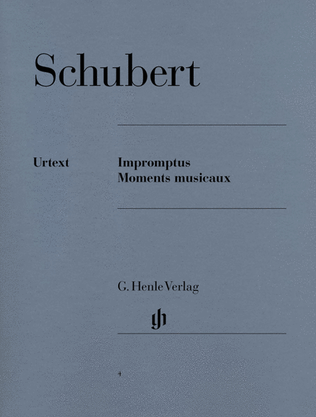 Book cover for Impromptus and Moments Musicaux