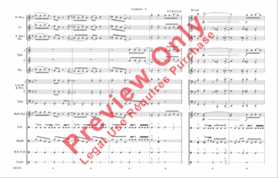Hot Stuff Marching Band scores gallery preview page 7