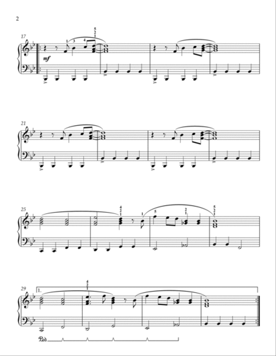 Wonderful Christmastime Piano Solo scores gallery preview page 3