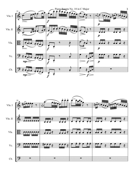 Piano Sonata No. 10, Movement 1