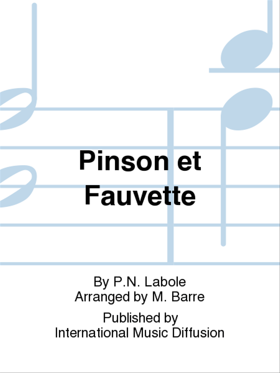 Pinson et Fauvette Brass Quintet scores gallery preview page 1