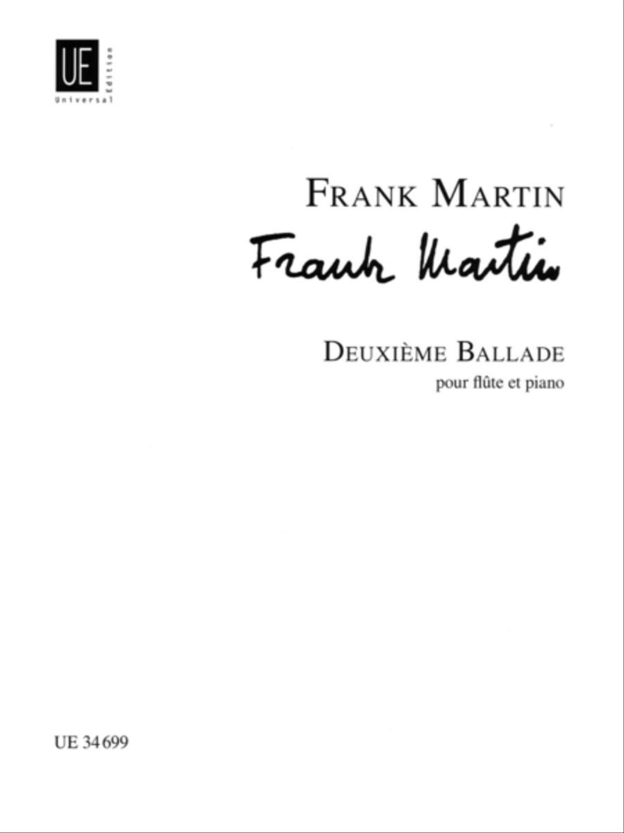 Deuxième Ballade Chamber Music scores gallery preview page 1