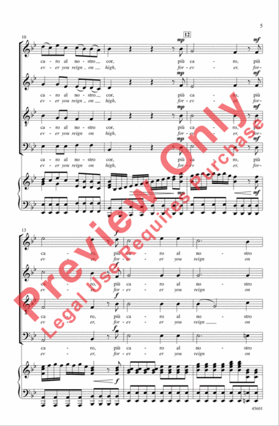 Viva! 4-Part scores gallery preview page 5