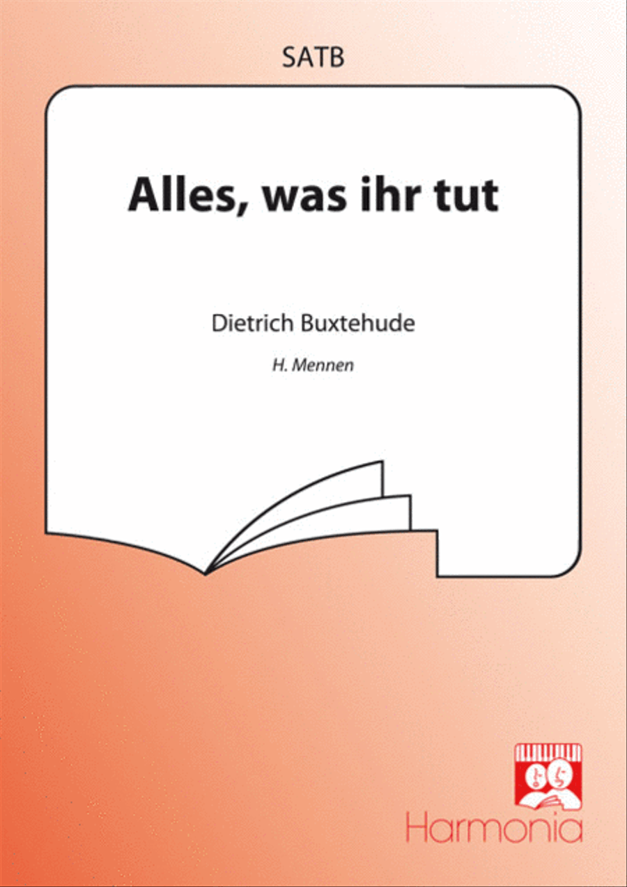 Alles was ihr tut 4-Part scores gallery preview page 1