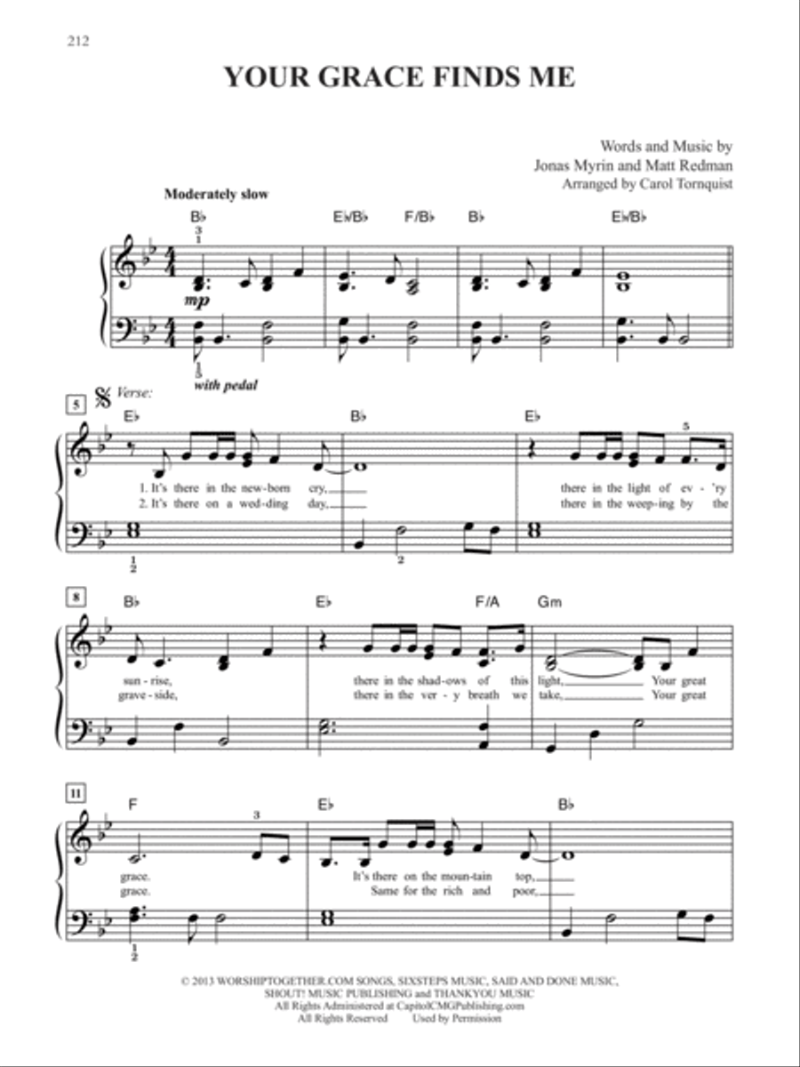 Top 50 Christian Hits Easy Piano scores gallery preview page 5