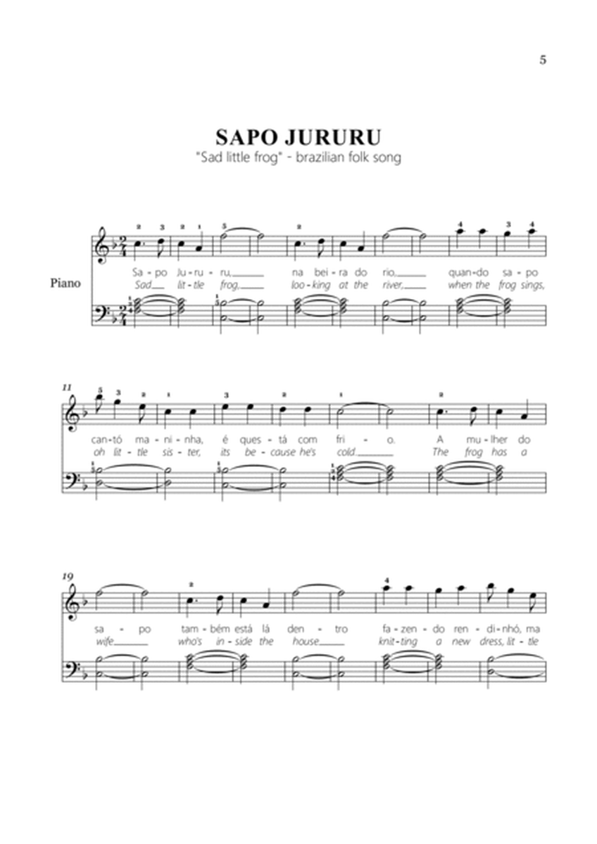 Brazilian Children song - Vol. 2 (F major) image number null