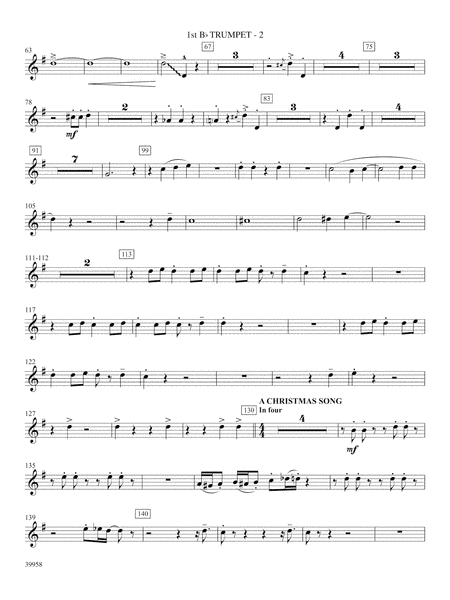 Elf: A Medley from the Broadway Musical: 1st B-flat Trumpet