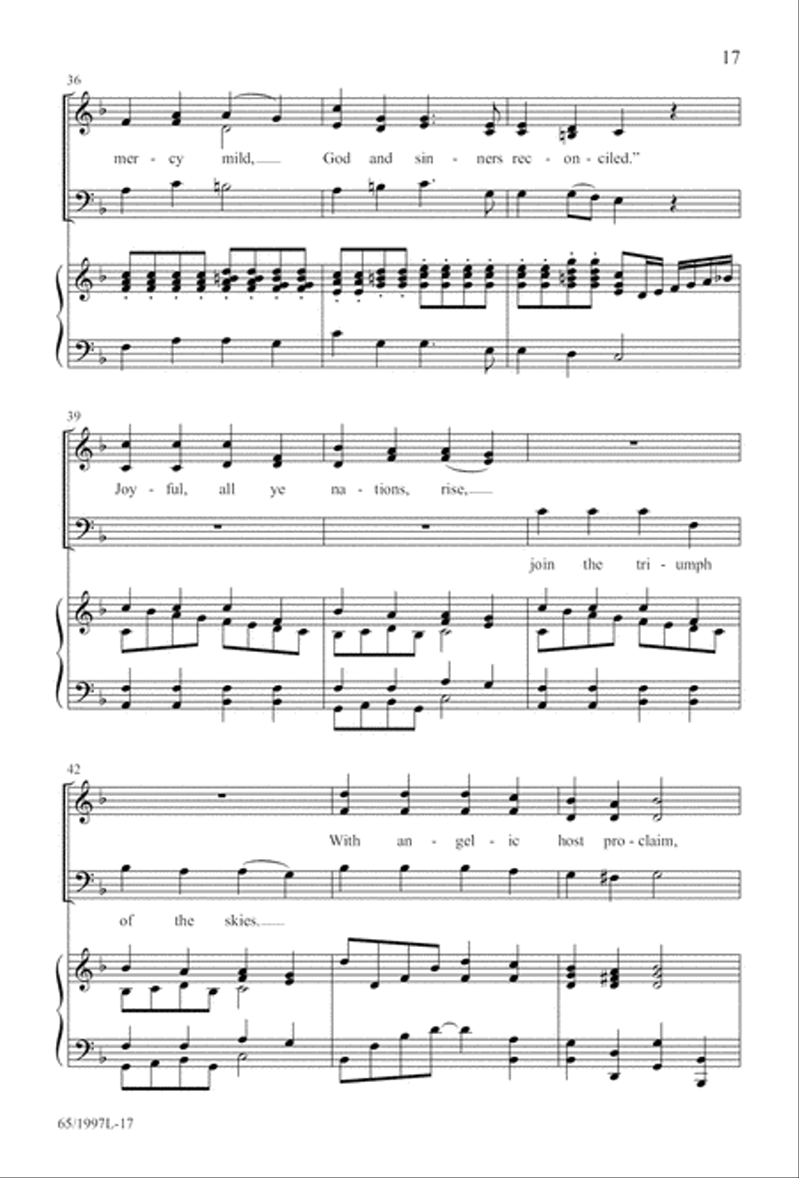 Candles and Carols Candles and Carols 3-Part scores gallery preview page 18