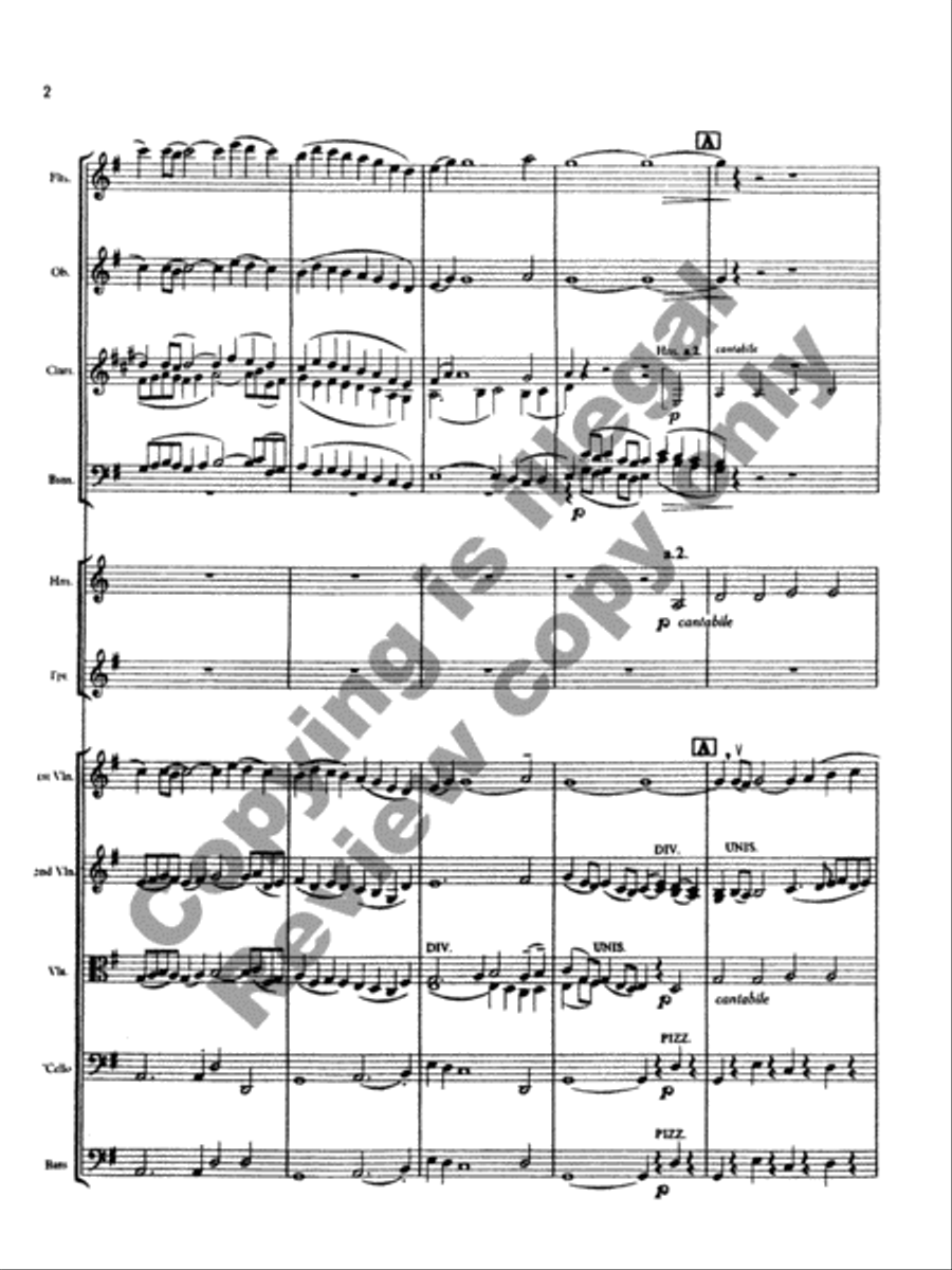 Rhosymedre, Prelude On a Welsh Hymn Tune (Orchestra Set & Score) Full Orchestra scores gallery preview page 4