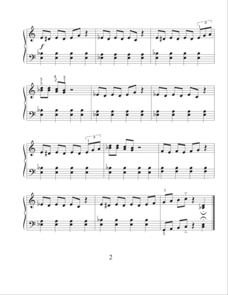 Jazz Made Easy Piano Solo scores gallery preview page 4