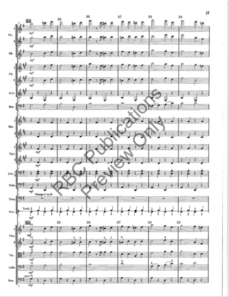 Tritsch Tratsch Polka Tritsch Tratsch Polka Full Orchestra scores gallery preview page 18