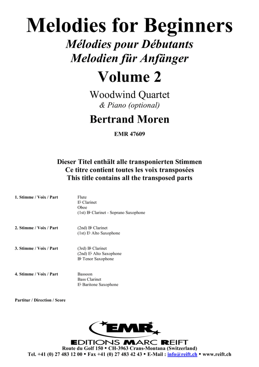 Melodies for Beginners Volume 2 image number null