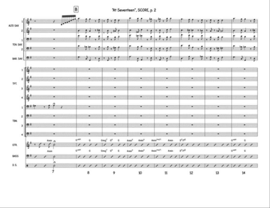 At Seventeen At Seventeen Large Ensemble scores gallery preview page 2