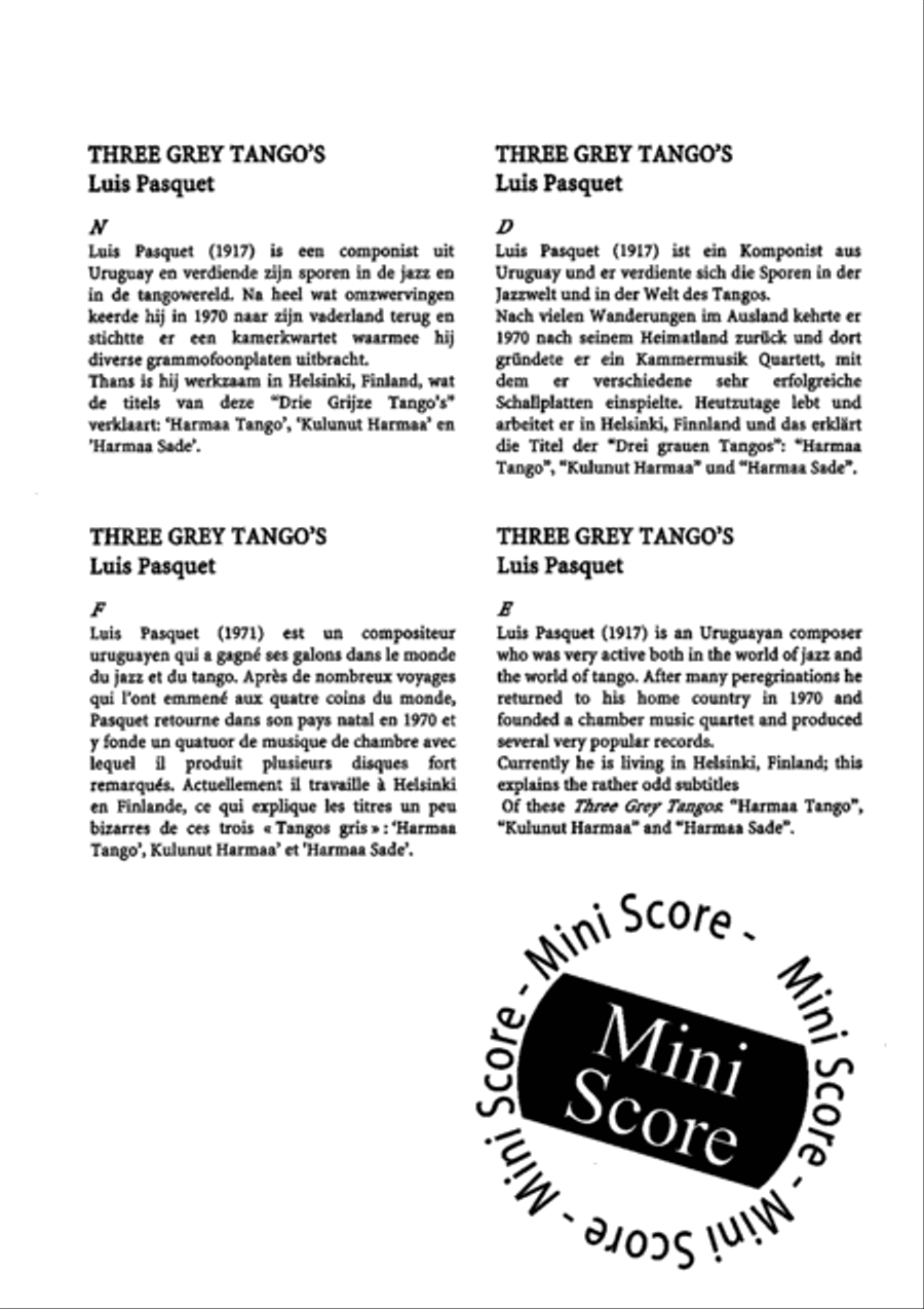 Three Grey Tango's Concert Band scores gallery preview page 27