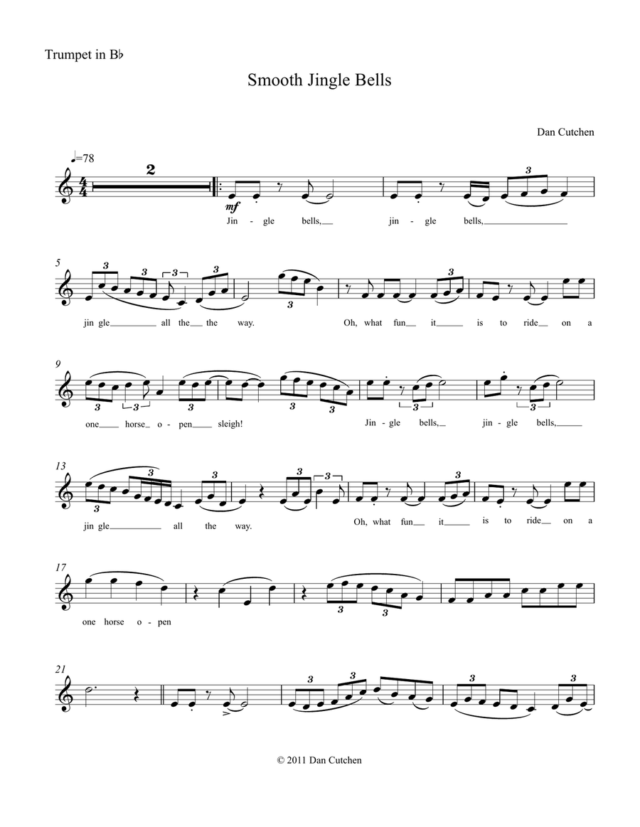 Easy jazz deals trumpet sheet music