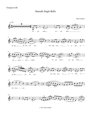 Bb Trumpet -"Smooth Jingle Bells" smooth jazz version