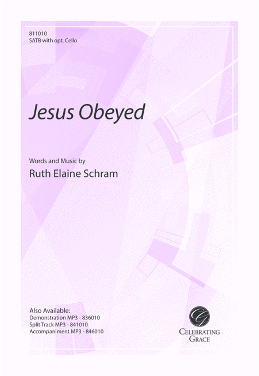 Jesus Obeyed Jesus Obeyed 4-Part scores gallery preview page 1