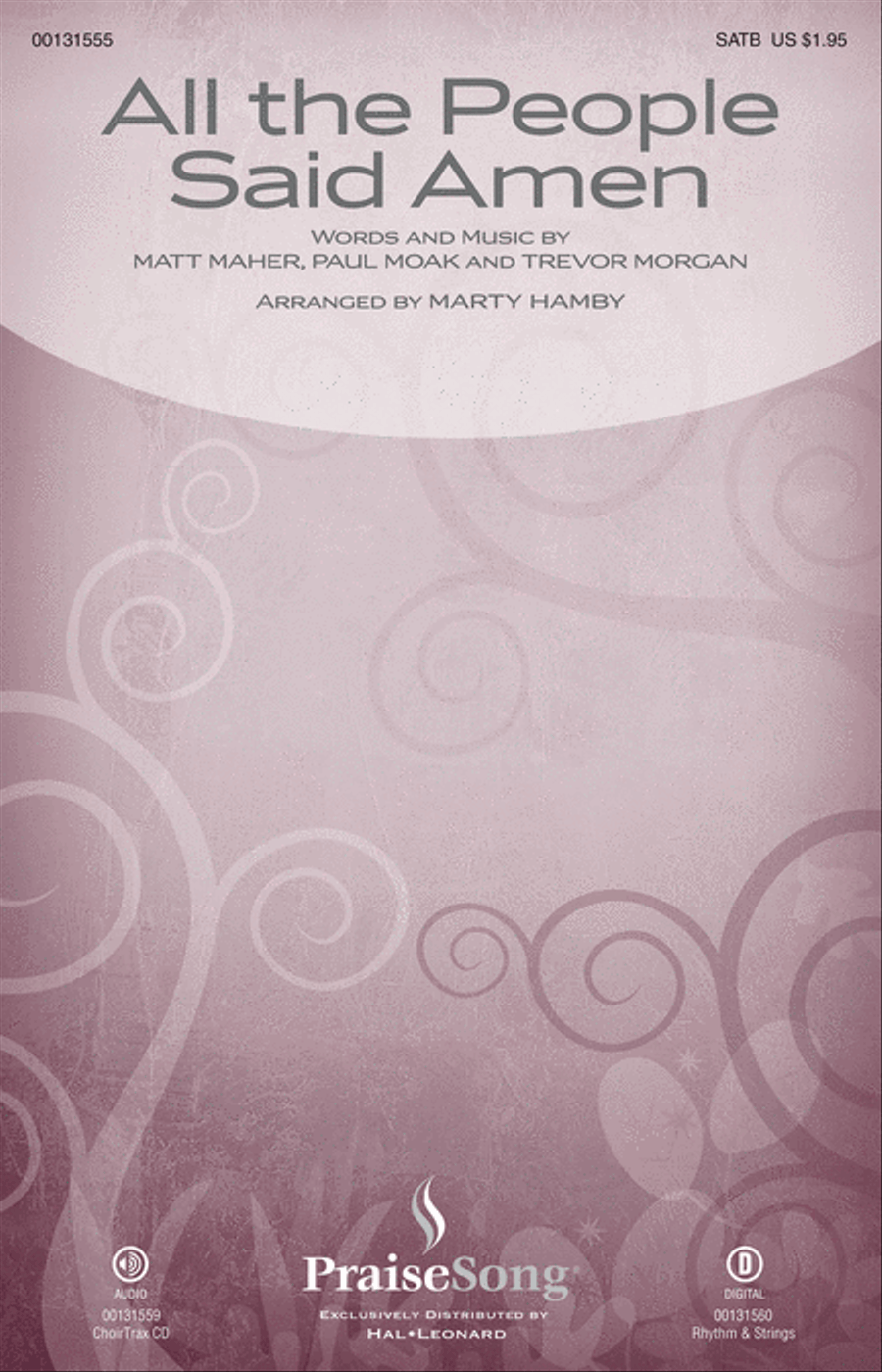 All the People Said Amen All the People Said Amen 4-Part scores gallery preview page 1