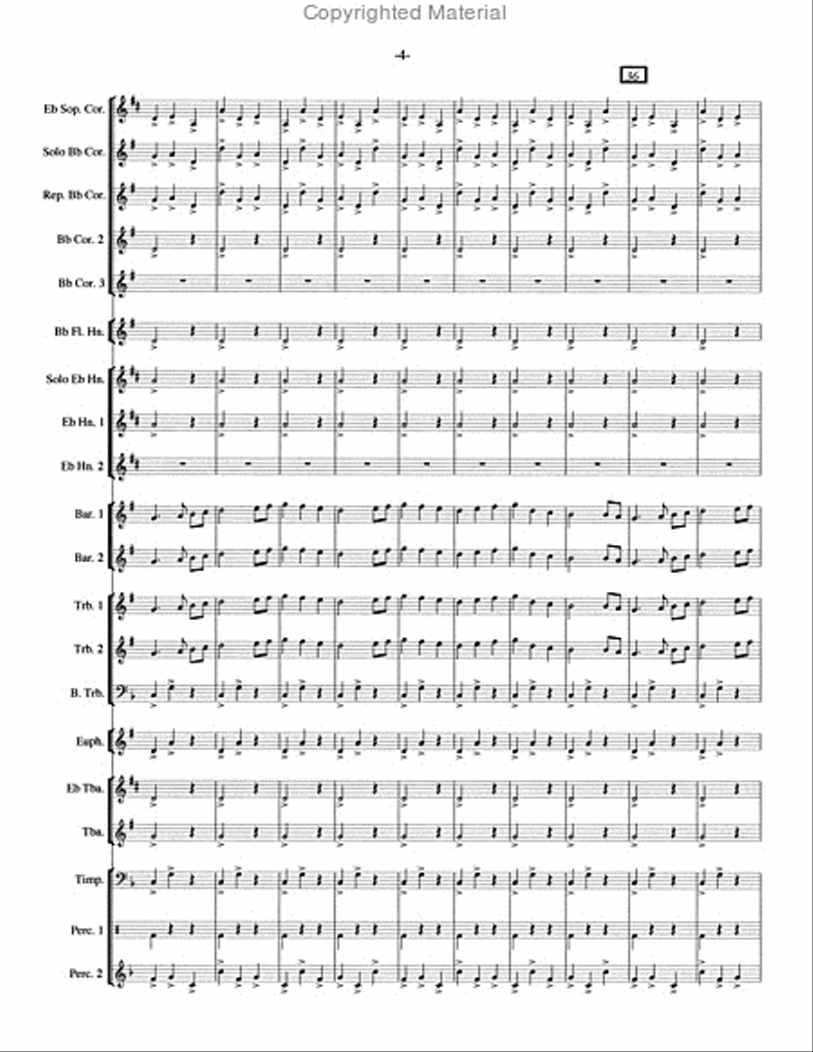 The First Noel The First Noel Brass Ensemble scores gallery preview page 5