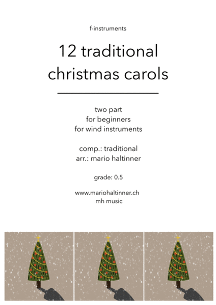 12 Christmas Carols for F-Instruments