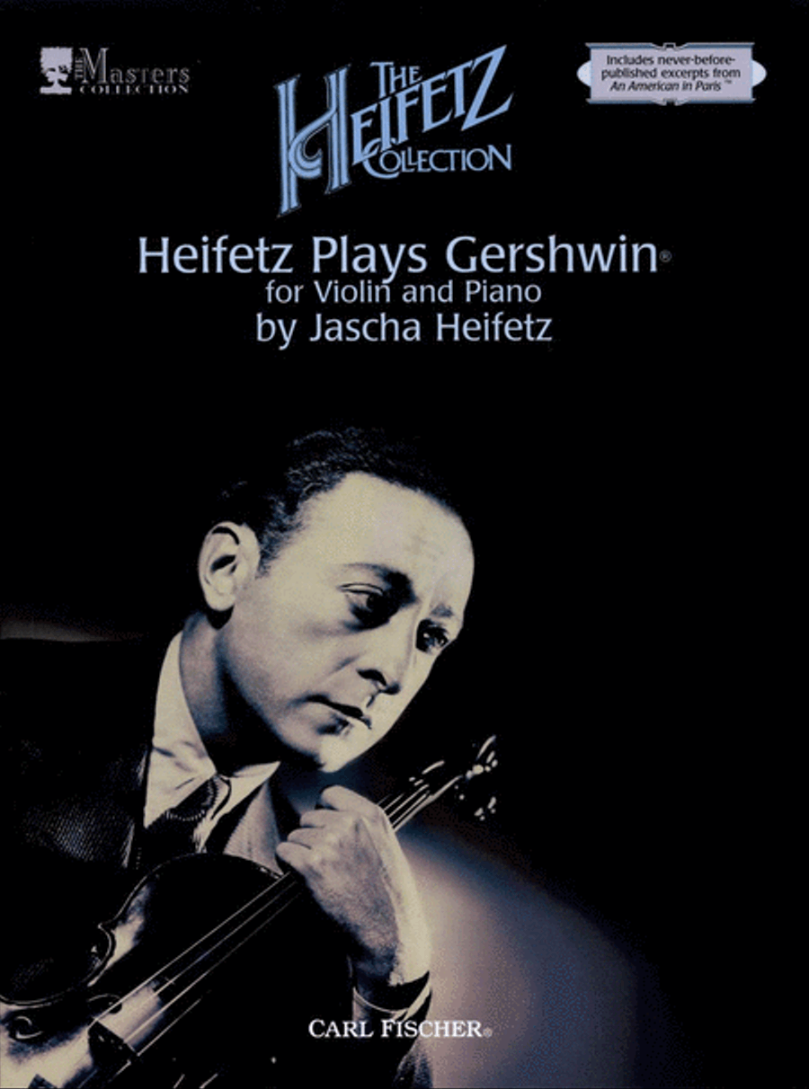 Heifetz Plays Gershwin Violin Solo scores gallery preview page 1