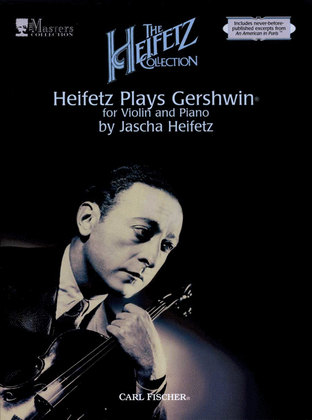Book cover for Heifetz Plays Gershwin