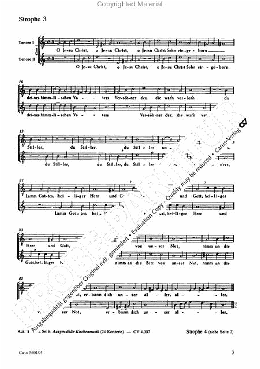 Allein Gott in der Hoh Allein Gott in der Hoh Choir scores gallery preview page 4