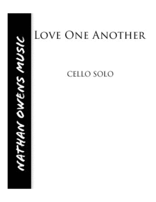 Book cover for Love One Another - Cello/Piano