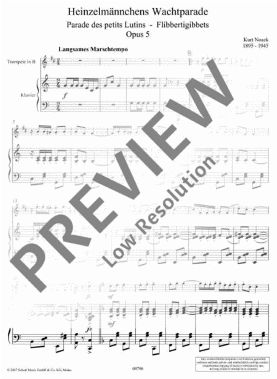 Flibbertigibbets Flibbertigibbets Trumpet Solo scores gallery preview page 4
