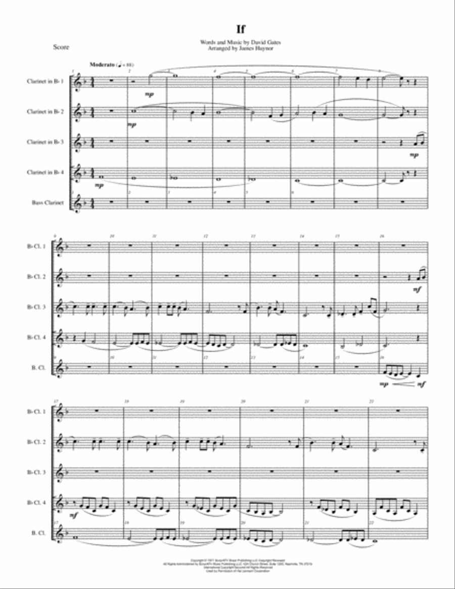 If Woodwind Ensemble scores gallery preview page 2