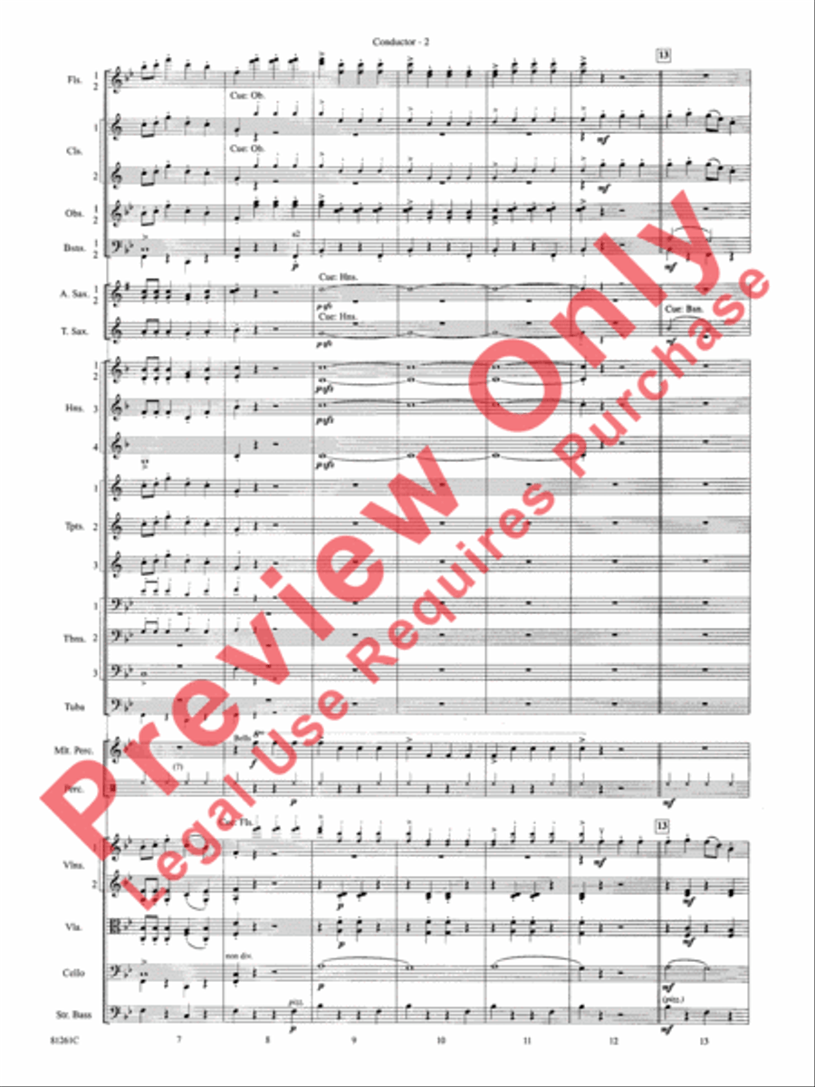 Sleigh Ride Full Orchestra scores gallery preview page 5
