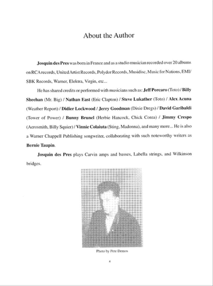J. S. Bach for Bass Acoustic Guitar scores gallery preview page 5
