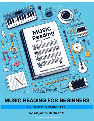 Music Reading for Beginners. Bass Clef