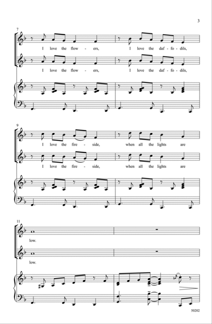 I Love the Mountains Choir scores gallery preview page 2